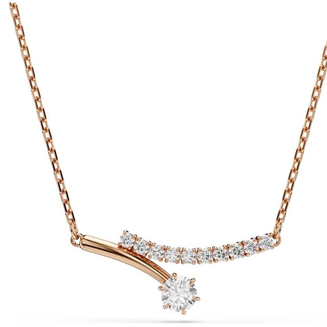Swarovski Swarovski Collier 5763823 Matrix Rosekleurig met Kristallen