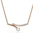 Swarovski Swarovski Collier 5763823 Matrix Rosekleurig met Kristallen