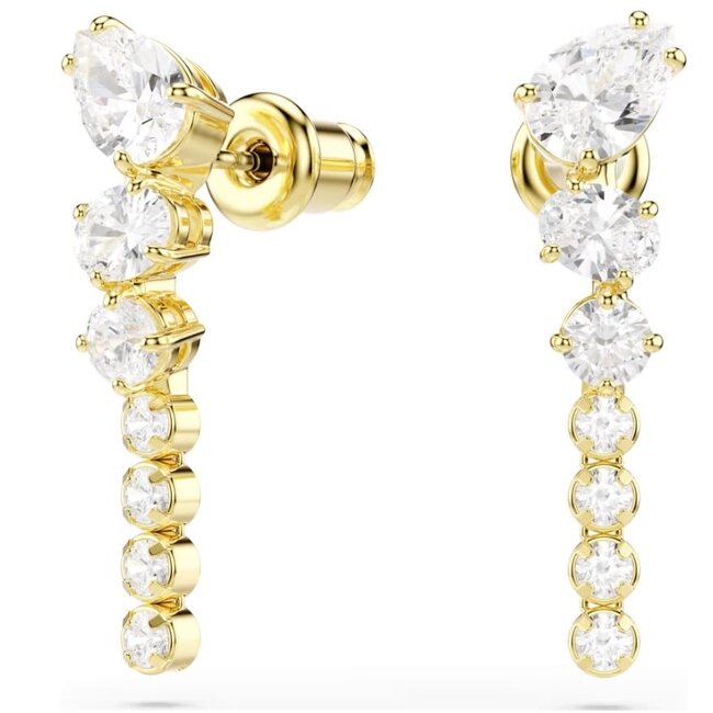 Swarovski Swarovski Oorbellen 5747936 Mesmera Goudkleurig met Kristallen