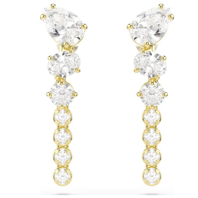 Swarovski Swarovski Oorbellen 5747936 Mesmera Goudkleurig met Kristallen