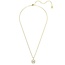 Swarovski Swarovski Collier 5764761 Una Goudkleurig Cushion Vorm Kristal