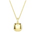 Swarovski Swarovski Collier 5764761 Una Goudkleurig Cushion Vorm Kristal