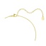 Swarovski Swarovski Collier 5764761 Una Goudkleurig Cushion Vorm Kristal