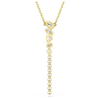 Swarovski Swarovski Collier 5747997 Mesmera Goudkleurig met Meerdere Kristallen