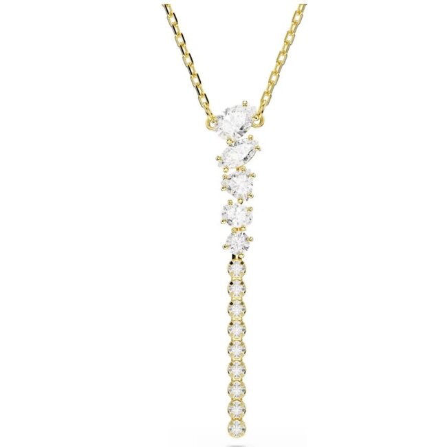 Swarovski Swarovski Collier 5747997 Mesmera Goudkleurig met Meerdere Kristallen