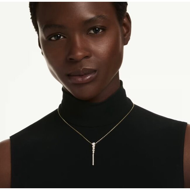Swarovski Swarovski Collier 5747997 Mesmera Goudkleurig met Meerdere Kristallen