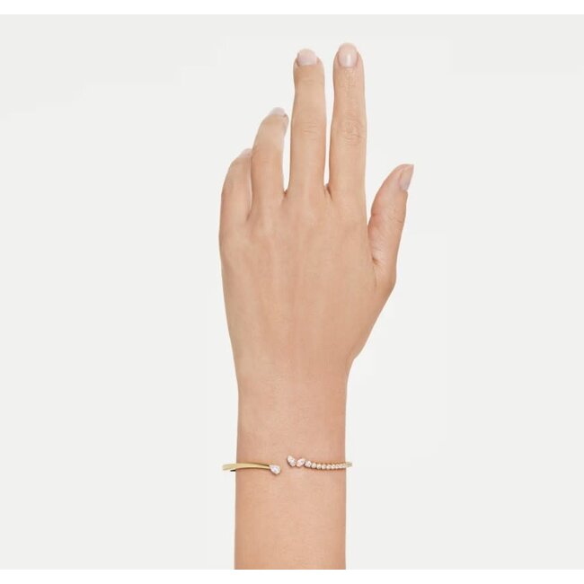 Swarovski Swarovski Armband 5750440 Mesmera Goudkleurige Bangle met Kristallen