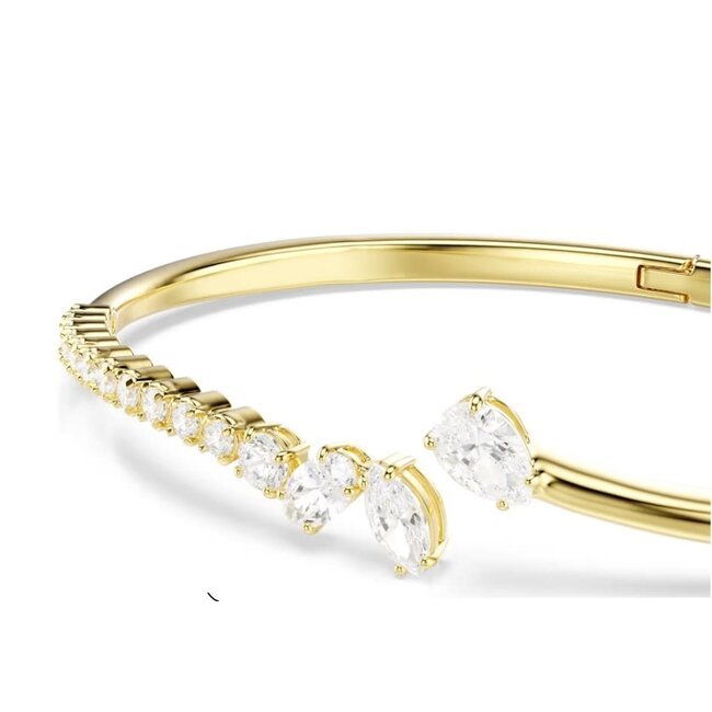 Swarovski Swarovski Armband 5750440 Mesmera Goudkleurige Bangle met Kristallen