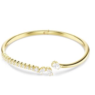 Swarovski Swarovski Armband 5750440 Mesmera Goudkleurige Bangle met Kristallen Maat M 60cm