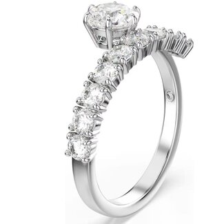 Swarovski Swarovski Ring 5753576 Matrix Zilverkleurig met Kristallen
