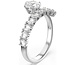 Swarovski Swarovski Ring 5753576/58 Matrix Zilverkleurig met Kristallen Maat 58