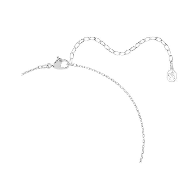 Swarovski Swarovski Collier 5754340 Una Zilverkleurig Cushion Vorm Kristal
