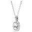 Swarovski Swarovski Collier 5754340 Una Zilverkleurig Cushion Vorm Kristal