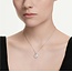 Swarovski Swarovski Collier 5754340 Una Zilverkleurig Cushion Vorm Kristal