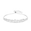 Swarovski Swarovski Armband 5748650 Mesmera Zilverkleurig Marquise Vorm Kristal