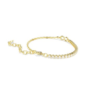Swarovski Swarovski Armband 5753925 Matrix  Goudkleurig S-vorm met Kristallen