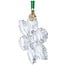 Swarovski Swarovski Ornament 5718051 Zilverkleurig Kerstornament 2026 met Groen Lint