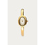 My Jewellery My Jewellery Horloge MJ14505-1200 Bangle Staal met Geelgouden Plating Quartz