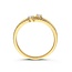 Excellent Jewelry Excellent Ring RG118106-54 14k Geelgoud me 0.28crt HSI Diamant Maat 54