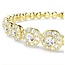 Swarovski Swarovski Set 5720506 Una Angelic Small Goudkleurig Armband/ Collier 16.5-19cm 38-40cm