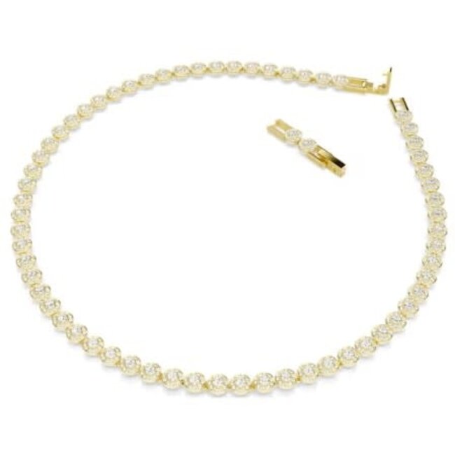 Swarovski Swarovski Set 5720506 Una Angelic Small Goudkleurig Armband/ Collier 16.5-19cm 38-40cm