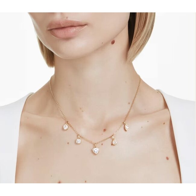 Swarovski Swarovski Collier 5705463 Imber Goudkleurig met Kristallen 42-49cm