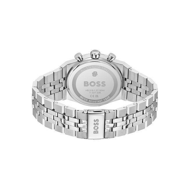 BOSS Boss Horloge HB1514306 Candor Prime Staal met Blauwe Wijzerplaat 41mm