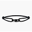 Pig & Hen Pig & Hen Armband P53-290000-L Daunting Dean Staal Zwart Maat L 20-21cm