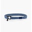 Pig & Hen Pig & Hen Armband P19-2641822-ML Vicious Vik Staal Blauw Maat M/L 19cm