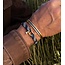 Pig & Hen Pig & Hen Armband P19-363324-M Vicious Vik Navy-Lemon Maat M 18cm