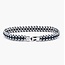 Pig & Hen Pig & Hen Armband P56-163000-M/L Catena Venetian Staal 7mm Navy Maat M/L 19cm