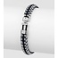 Pig & Hen Pig & Hen Armband P56-163000-M/L Catena Venetian Staal 7mm Navy Maat M/L 19cm