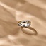 Ti Sento Milano Ti Sento Ring 12346ZY/54 Zilver Gold Plated Zirkonia met Geel Verguld Maat 54