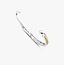 Ti Sento Milano Ti Sento Armband 23086ZY/L Zilver met Geelgouden Plating met Zirkonia Bangle 60mm