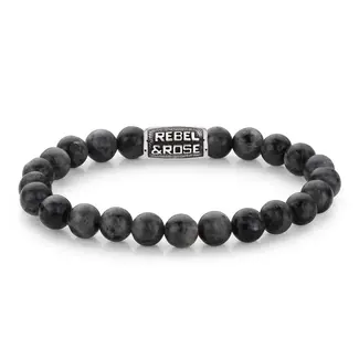 Rebel & Rose Rebel & Rose RR-80097-V-M Grey Seduction Vintage - 8mm Maat M