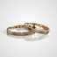 Touche Jewels Touche Ring Toudr8 14k Geelgoud Heren met Rondom Vingerafdruk Maat 59