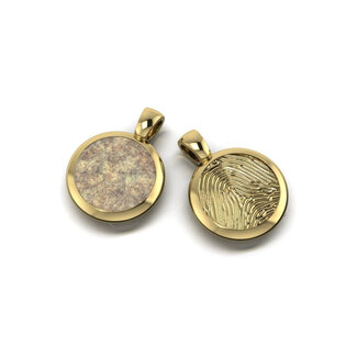 Touche Jewels Touche Hanger Touas-2 14k Geelgoud Rond As 12mm