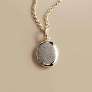 Touche Jewels Touche Hanger Touas-12 14k Geelgoud Ovaal As 10x12mm