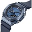 Casio G-Shock Casio G-Shock Horloge GM-2100N-2AER Staal Blauw Analoog Digitaal met Blauwe Horlogeband 42mm