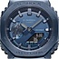 Casio G-Shock Casio G-Shock Horloge GM-2100N-2AER Staal Blauw Analoog Digitaal met Blauwe Horlogeband 42mm
