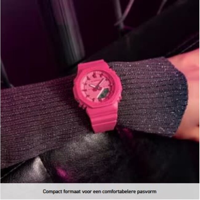 Casio G-Shock Casio G-Shock Horloge GMA-P2100PP-4AER Analoog Digitaal Roze 38mm