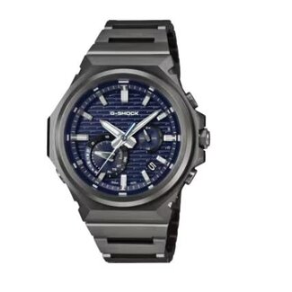Casio G-Shock Casio G-Shock Horloge GST-B1000BD-2AER Staal met Zwarte Coating Solar Bluetooth 200m Waterdicht met Blauwe Wijzerplaat 43mm