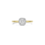 Ti Sento Milano Ti Sento Ring 12388ZY/56 Zilver met Geelgouden Plating en Zirkonia Maat 56