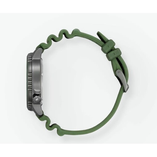 Citizen Citizen Horloge BN0157-11X Promaster Staal Gun Matel Eco-drive 200m Waterdicht Groen 43mm