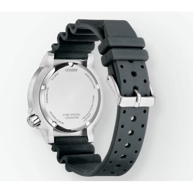 Citizen Citizen Horloge BN0167-09W Promaster Blue Ocean Staal Eco-drive 200m Waterdicht Blauw 44mm