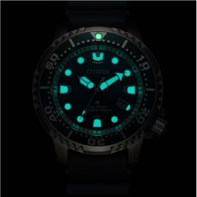 Citizen Citizen Horloge BN0167-09W Promaster Blue Ocean Staal Eco-drive 200m Waterdicht Blauw 44mm