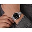 Seiko Seiko Horloge SUR311P1 Staal Quartz 100M Waterdicht met Zwarte Wijzerplaat en Saffier Glas 100M Waterdicht 40mm