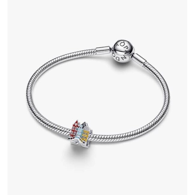 Pandora Pandora Bedel 794934C01 Zilver Kleurrijke Huisjes