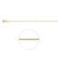 Blinckers Jewellery Huiscollectie BJ Collier 40.17136 14k Geelgoud Anker Plat 1.0mm 38cm