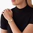 Michael Kors Micheal Kors Horloge MK4741 Petit Lexington Staal met Geelgouden Plating Quartz 26mm